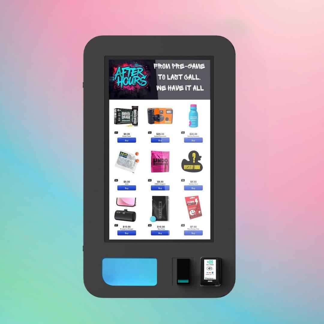 {{ product.title }} – {{ }} for smart vending with cashless, age verification, and US support.