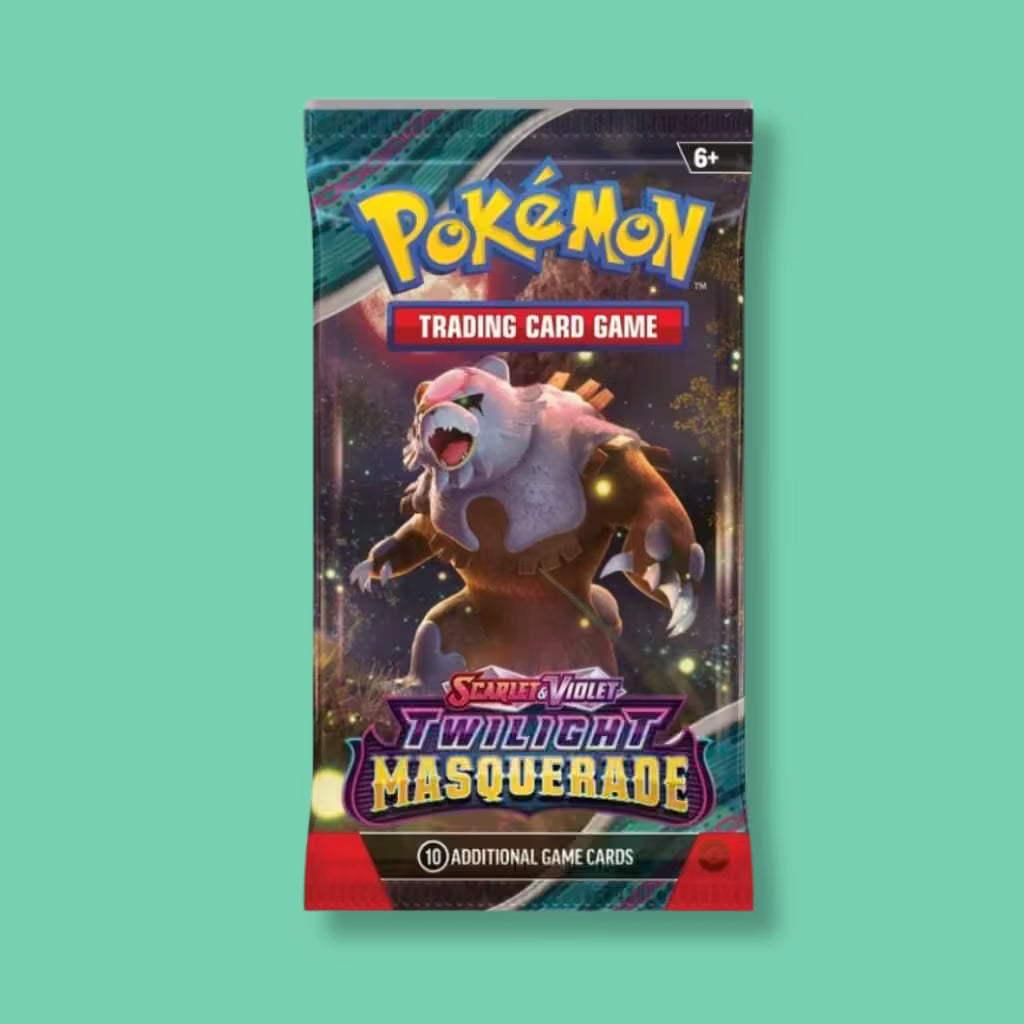 Pokémon TCG Scarlet & Violet Twilight Masquerade booster pack Ursaluna