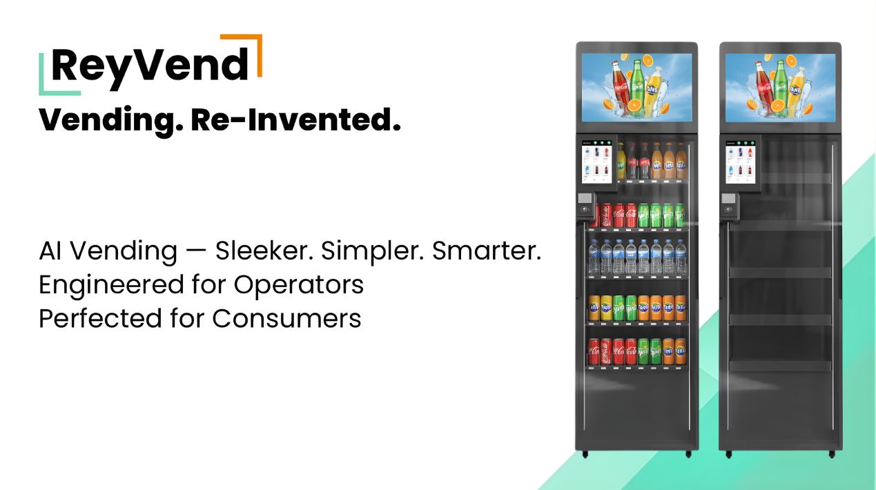 ReyVend: AI Vending Machine Smart Cooler VapeTM