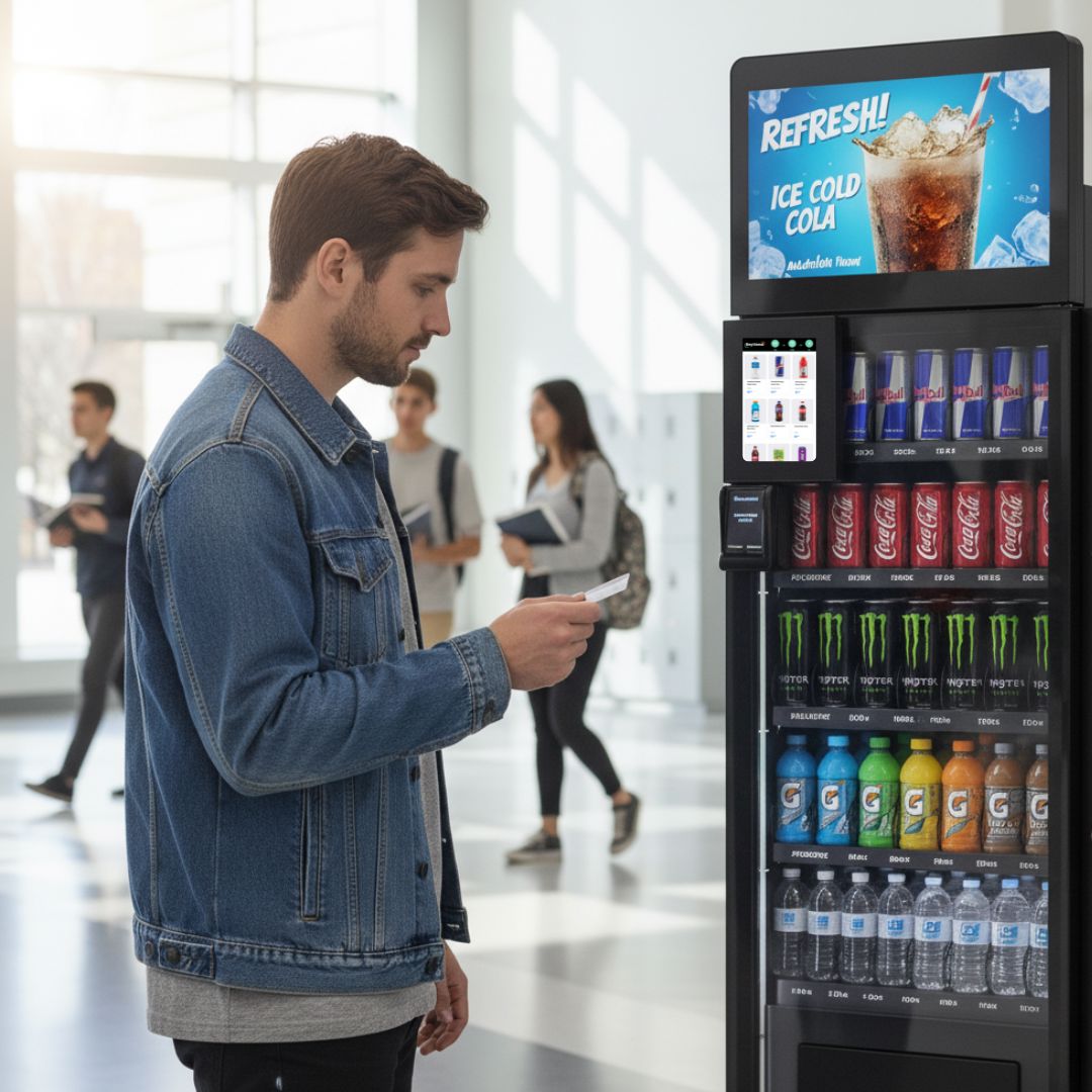 ReyVend: AI Vending Machine Smart Cooler VapeTM