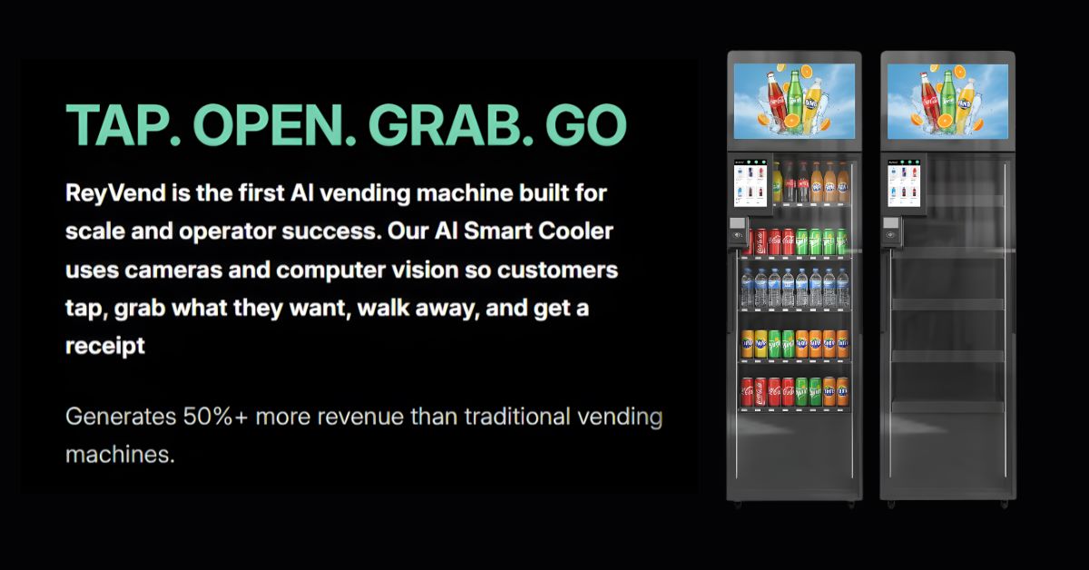 ReyVend: AI Vending Machine Smart Cooler VapeTM
