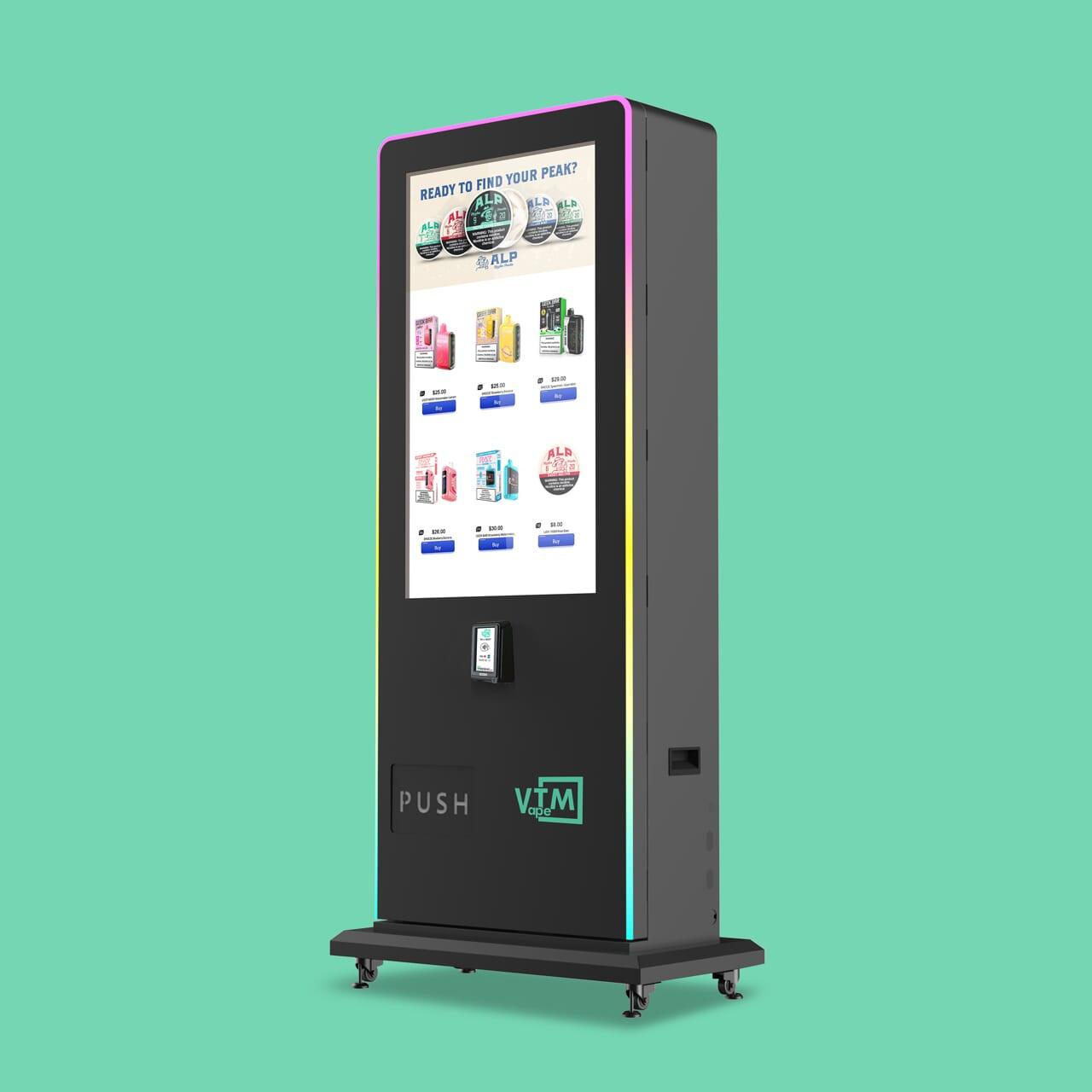 {{ product.title }} – {{ VTM }} for smart vending with cashless, age verification, and US support.