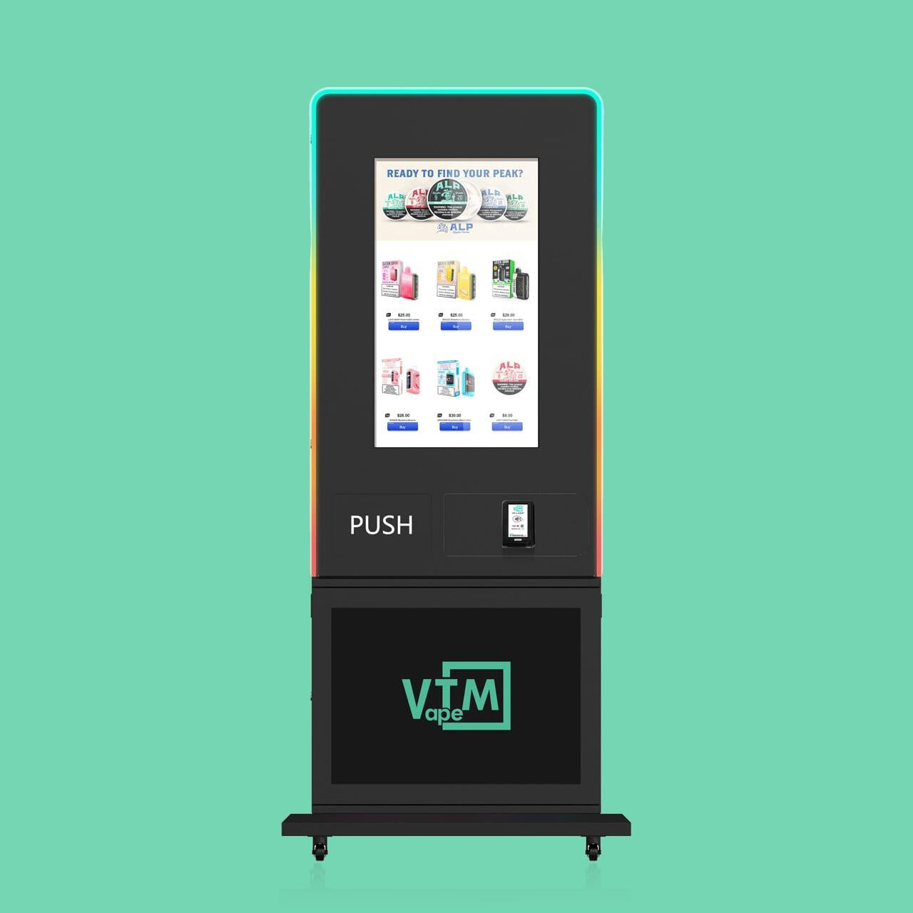 {{ product.title }} – {{ VTM }} for smart vending with cashless, age verification, and US support.