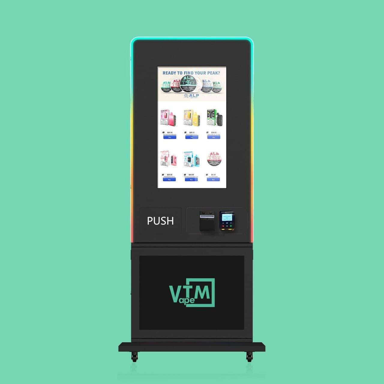 {{ product.title }} – {{ VTM }} for smart vending with cashless, age verification, and US support.