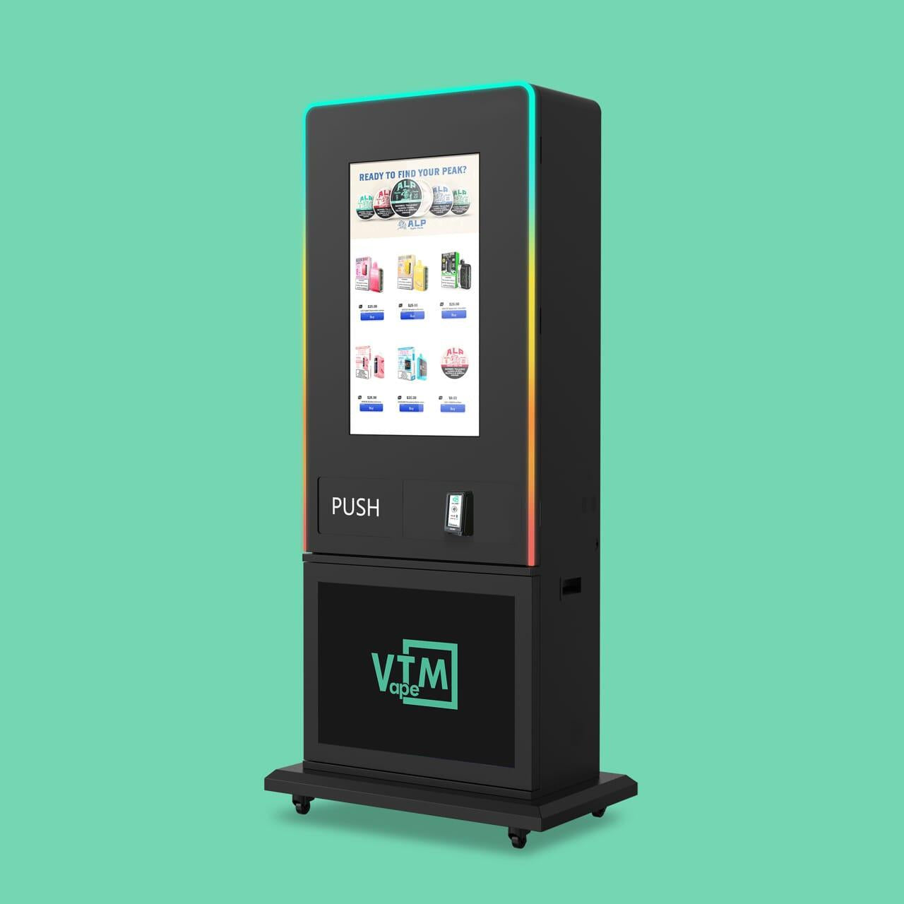 {{ product.title }} – {{ VTM }} for smart vending with cashless, age verification, and US support.