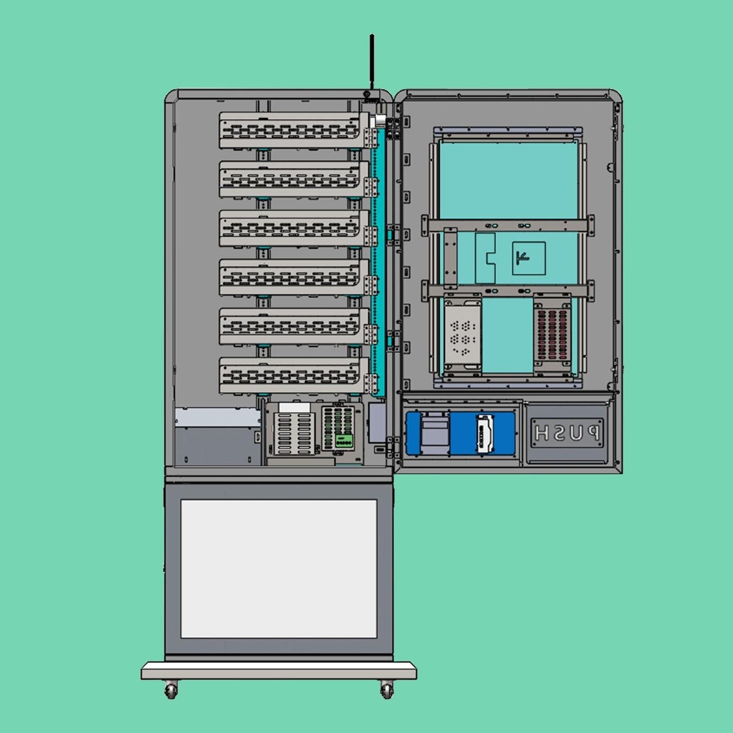 {{ product.title }} – {{ VTM }} for smart vending with cashless, age verification, and US support.