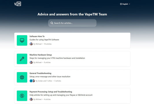 Vape Vending Machine