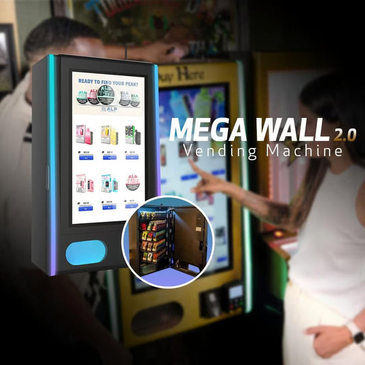 Mega Wall 2.0 Smart Vending Machines powered by VTM Vending