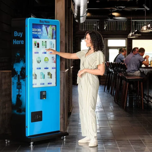 Revenue expectations for vape and nicotine pouch vending business