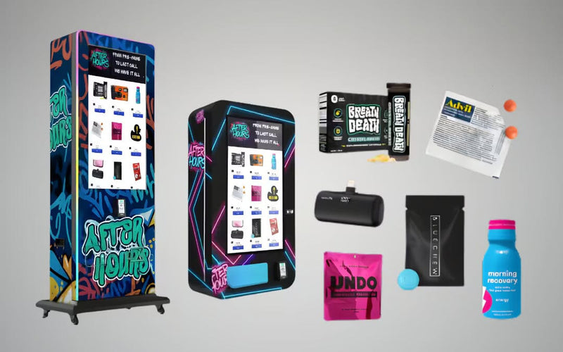 Nightlife products for vending machines for sale — VTM Vending smart vending machine collection