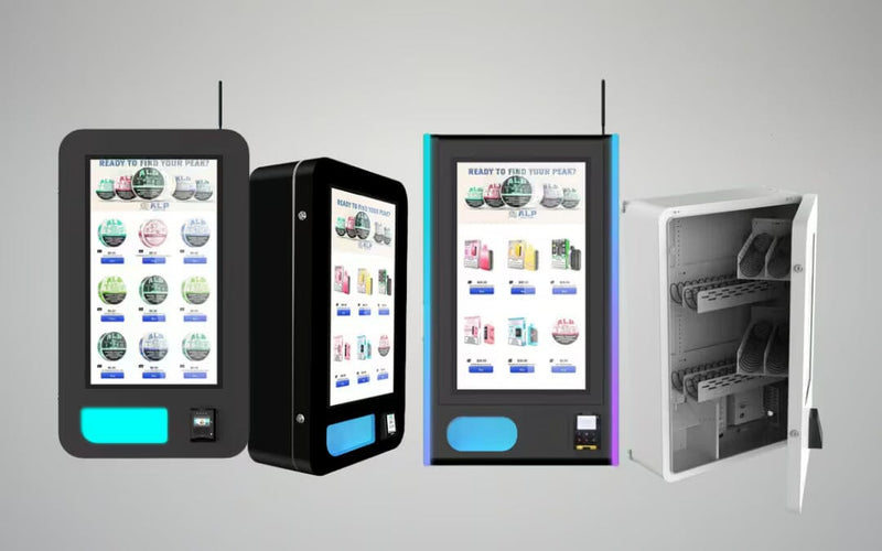 Buy smart vending machines that can be wall-mounted by VTM Vending — VTM Vending smart vending machine collection