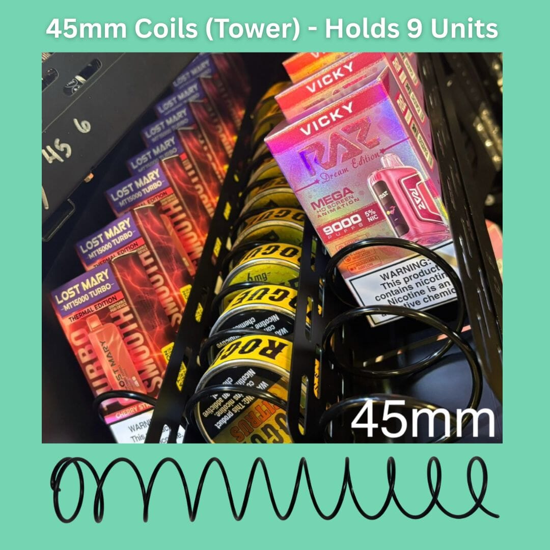 Extra Coils (5-Pack) for Towers: Select Size