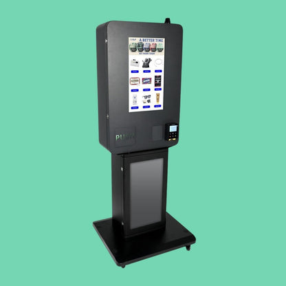 Mini Wall compact wall-mounted vape vending machine by VapeTM with touchscreen display and card reader