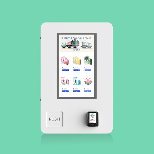 Mini Wall: most-compact, wall-mounted vending machine VTM VapeTM 