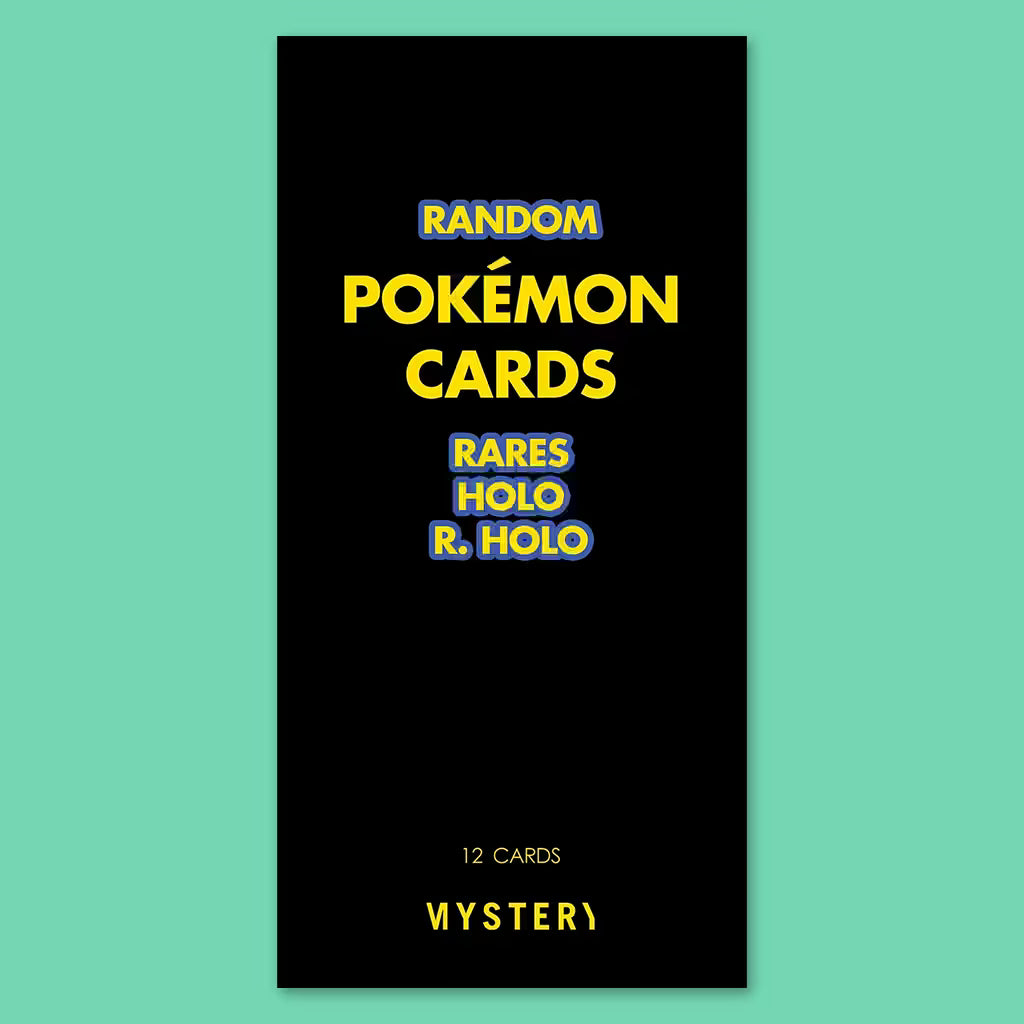 Mystery Vending Rare Pokémon Cards