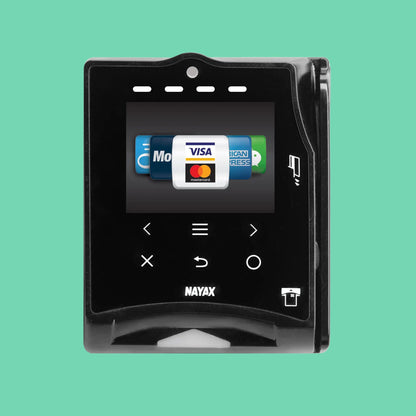 Nayax VPOS Touch Card Reader for Vape Vending Machines Pulse / Black Nayax VPOS Touch Card Reader for Vape Vending Machines Pulse / Black