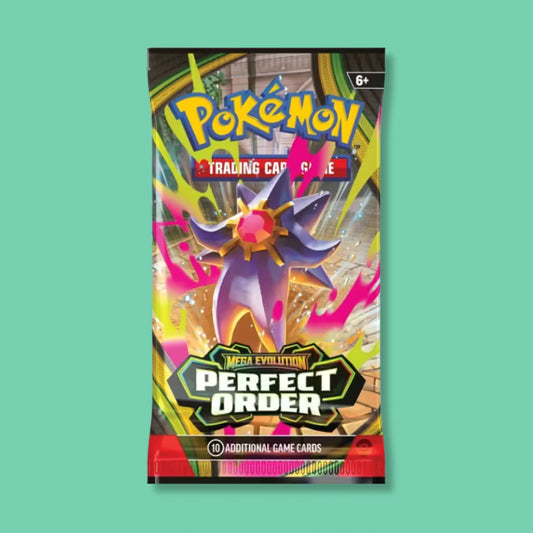 Pokémon TCG Mega Evolution Perfect Order booster pack Mega Starmie 
