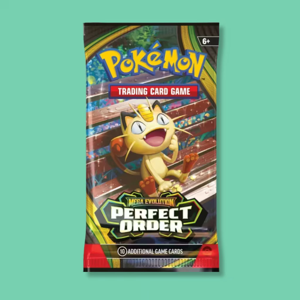 Pokémon TCG Mega Evolution Perfect Order booster pack Meowth