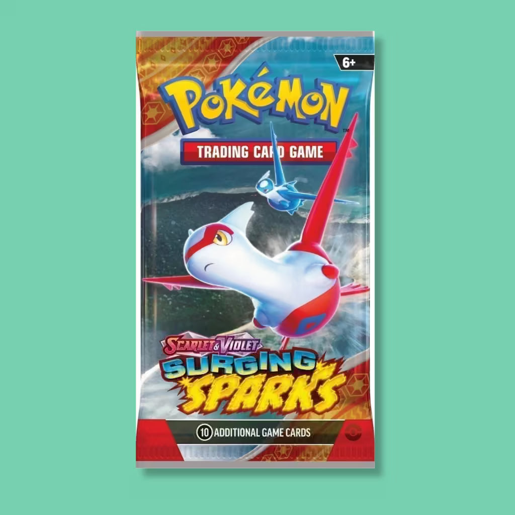 Pokémon TCG Scarlet & Violet Surging Sparks Booster Pack – Latias