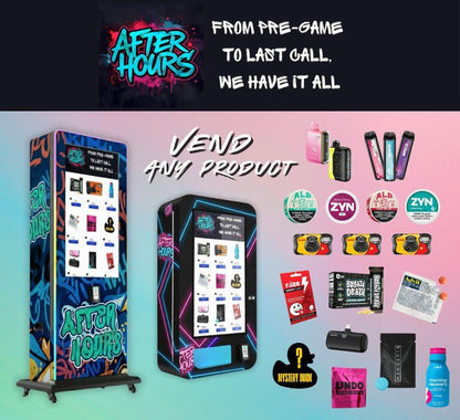 {{ product.title }} – {{ Nightlife Product }} for smart vending with cashless, age verification, and US support.