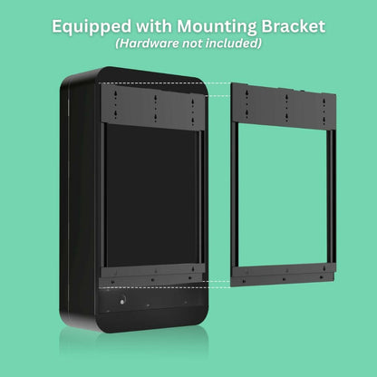 Mounting bracket for VapeTM Slim Wall vending unit, designed for secure wall installation with easy alignment and support.