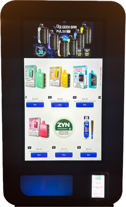 VapeTM- VTM - Mega Wall (Vape Vending Machine).