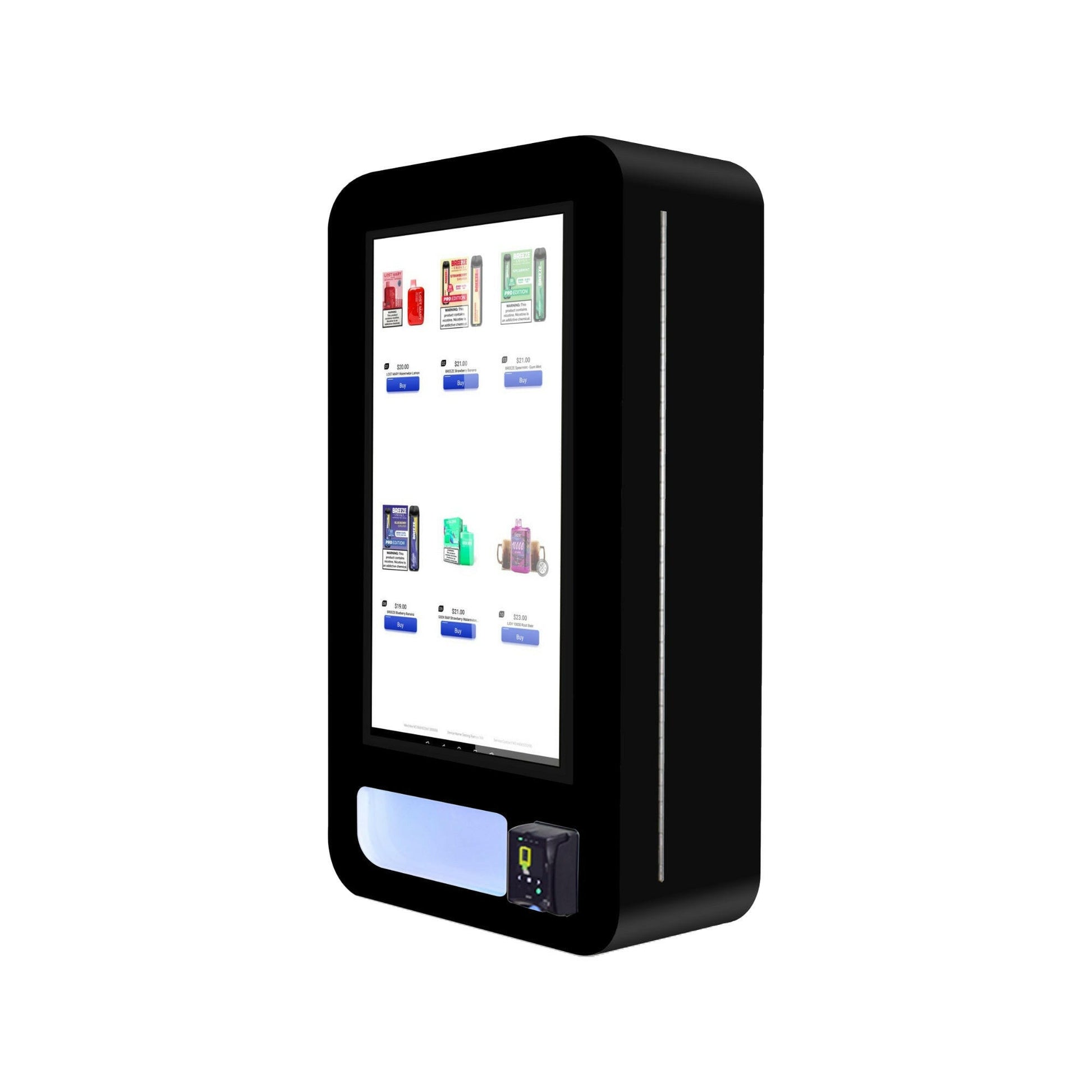 VapeTM- VTM - Slim Wall Mounted Vape Vending Machine (Refurbished Deluxe).