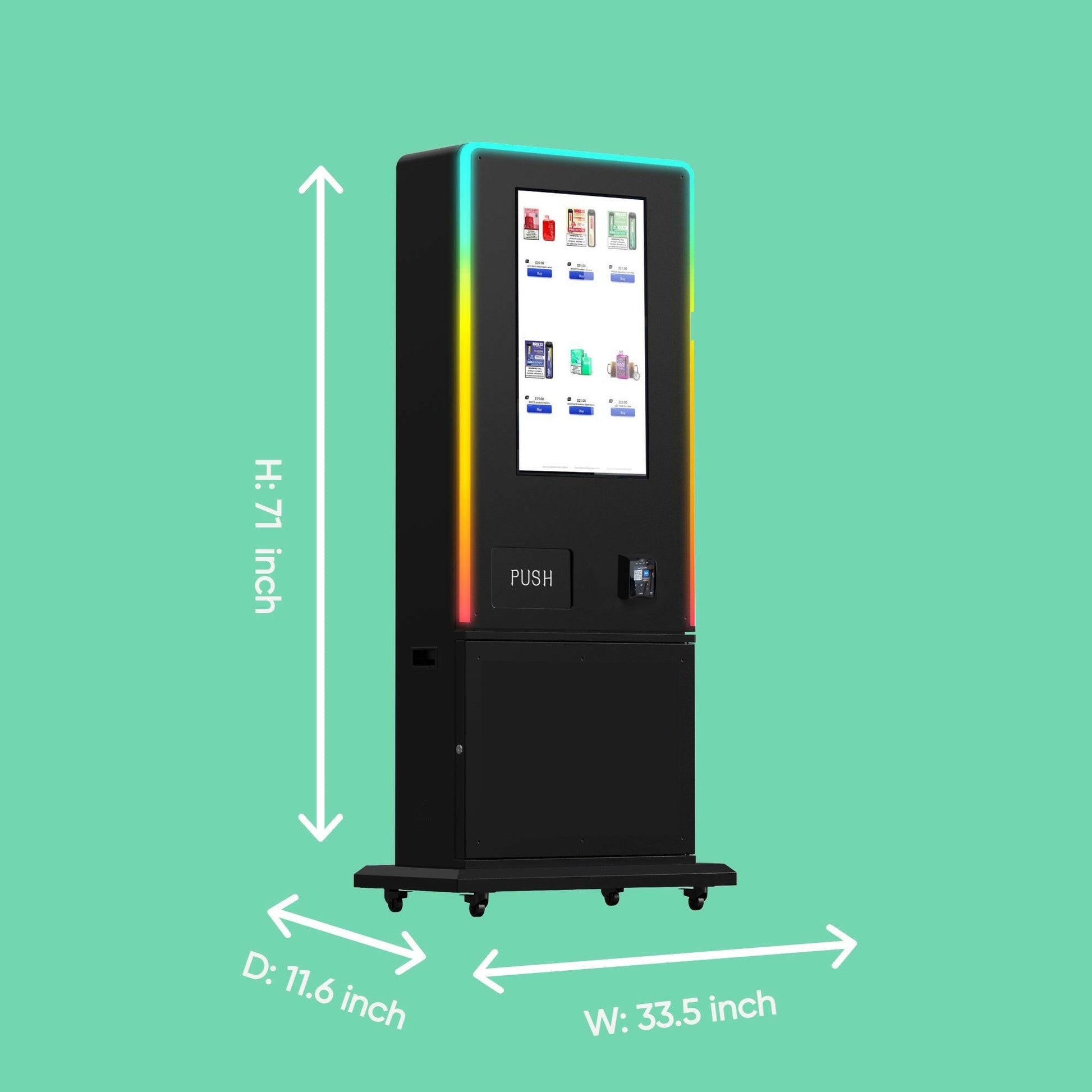 VapeTM- VTM - Vape Tower Vending Machine.