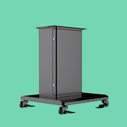 Upgrade your wall-mounted vending machine to a freestanding kiosk with our universal VTM pedestal stand measuring